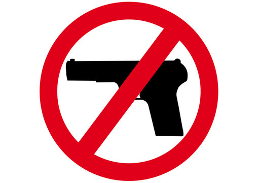 Schild Waffen verboten
