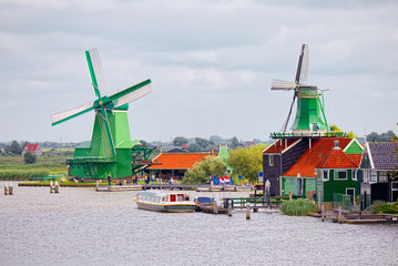 Obraz premium Mills of Zaandam, Netherlands