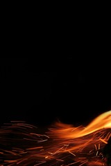 red flames of fire 3
