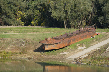 leaves and carobs crop decoration