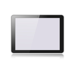 Illustration of tablet, isolated on white.