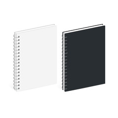 Blank Spiral Notebook Template