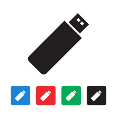 USB flash memory icon