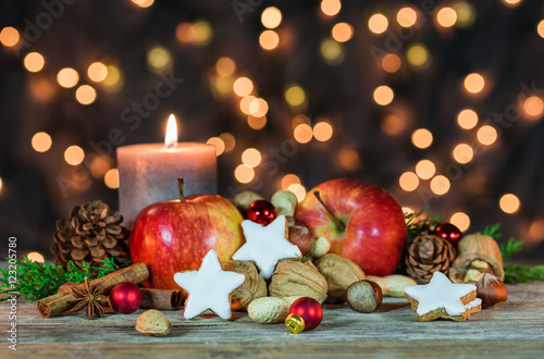 &quot;Weihnachtsstimmung Lichter Weihnachten Advent Hintergrund Glitzern