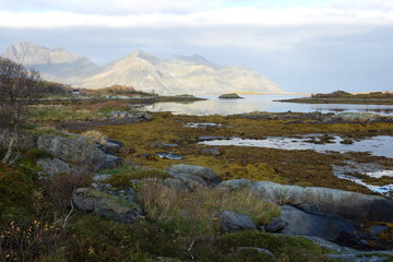 Norway, Lofoten. Classic landscape