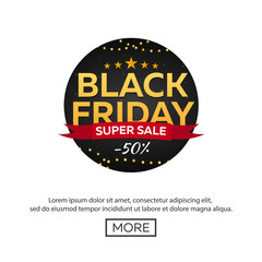Black Friday sale. Black Friday banner. Shopping. Vector illustration.