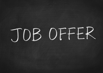 Obraz premium job offer