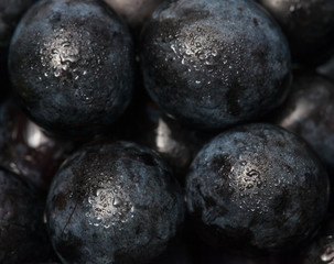 Red wine grapes background, dark grapes, blue grapes, wine grape