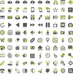 Green Iconset Communication