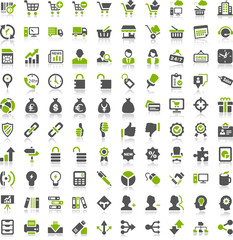 Green Iconset Business Work