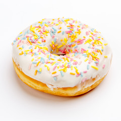 Donut isolated on white