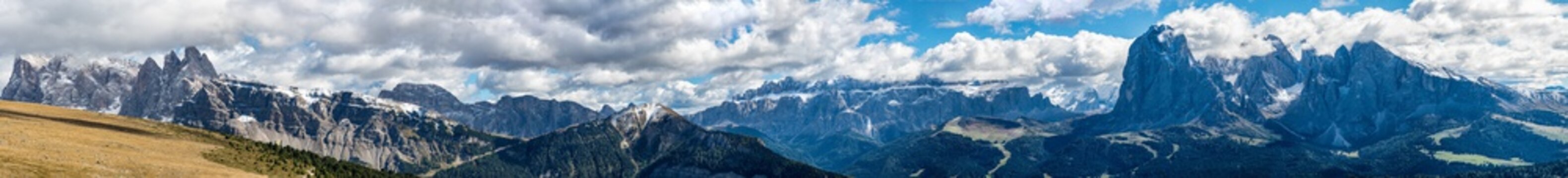 Dolomiten Panorama  in Rasch&ouml;tz S&uuml;dtirol Italien