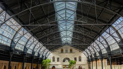 White idustrial interor