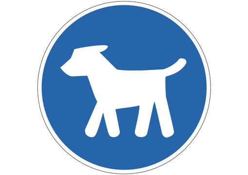 Schild - Hunde erlaubt