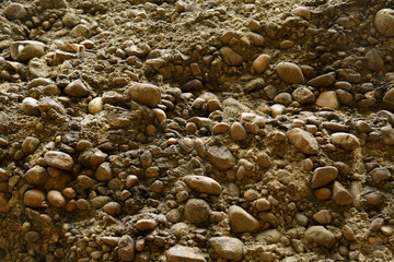 rock wall and lighting