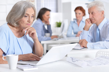 Fototapeta premium working business people In Office 