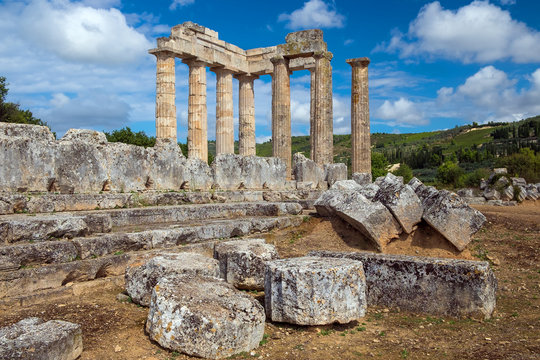  Zeus Tempel von Nemea., Peloponnes, Griechenland. 16135.jpg