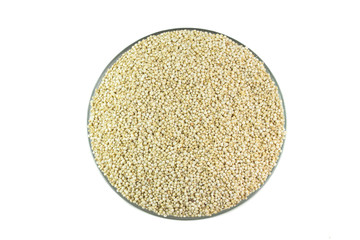 Tazza piena di quinoa