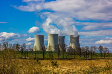 Nuclear power plant Temelin, Czech Republic.