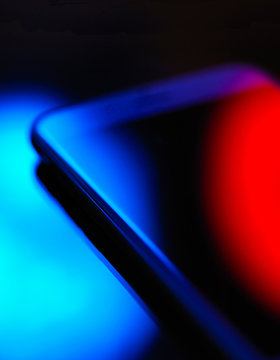 Smartphone, close-up