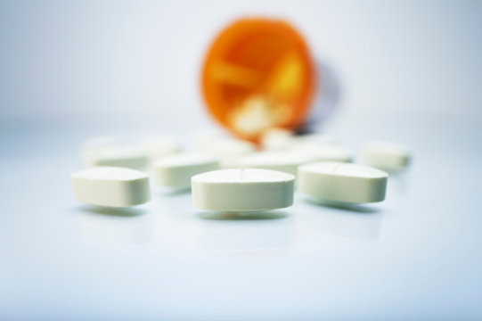 White oval pills