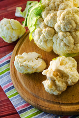 pieces of cauliflower