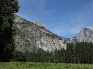 half dome, yosemite valley, USA
