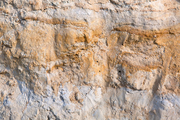 Natural brown sand stone texture and background