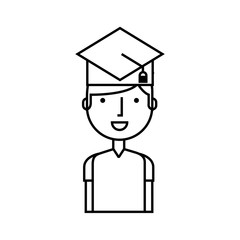 person avatar with training icon vector illustration design