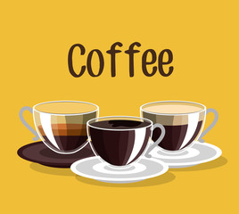 delicious coffee cup isolated icon vector illustration design