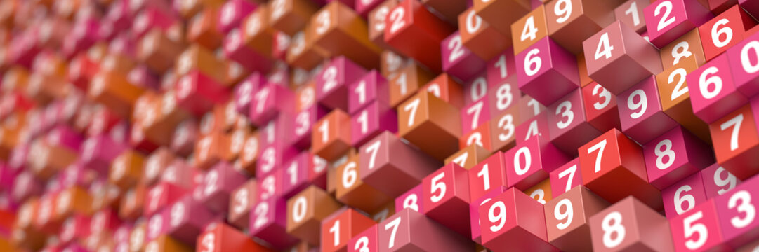 Infinite random numbers