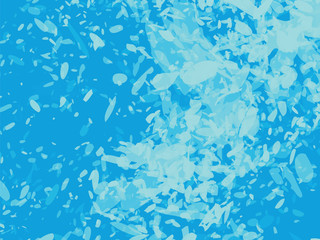 blue abstract blots background