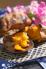 Baked sweet potato