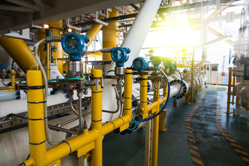 Pressure transmitter, and temperature transmitter for measurement and monitor data of oil and gas...