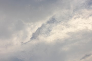 blue sky and Cloud ,The vast blue sky and Soft Cloud white
