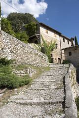 Fototapeta na wymiar Castello di Pissignano, Umbria