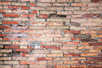 Naklejka premium Old brick wall for background