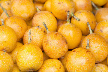 Granadilla delicious tropical fruit - Passiflora ligularis
