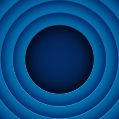 Retro movie ending screen with space for text