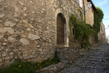 Fototapeta na wymiar Castello di Pissignano, Umbria