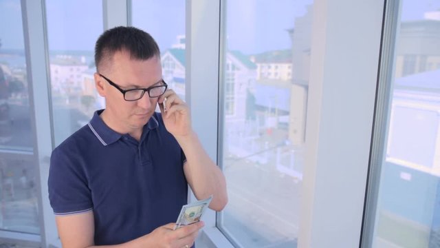 Briber suggesting money. Corruption, bribery and fraud concept. HD