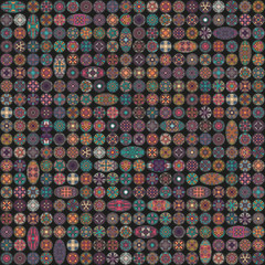 Seamless pattern. Vintage decorative elements. Hand drawn background. Islam, Arabic, Indian, ottoman motifs. Perfect for printing on fabric or paper.