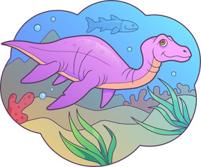 plesiosaur
