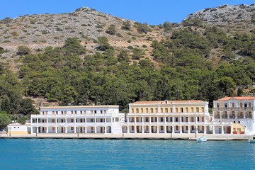 Île de Symi, monastère de Panormitis