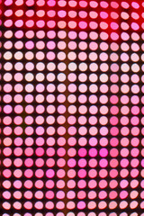 Color LED Light, Dot Pattern Abstract for Background.