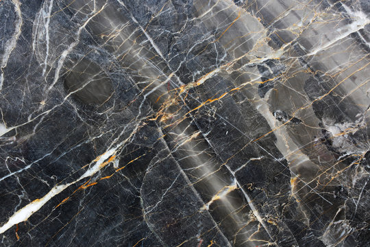 natural texture of dark gray marble pattern (Gold Russia) use for product design