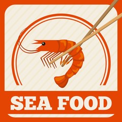 delicious seafood lobster animal vector illustration design