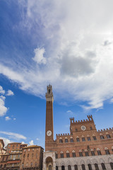 Fototapeta premium Piazza del Campo in Siena