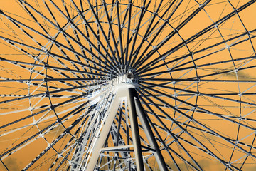 ferris wheel in inversion