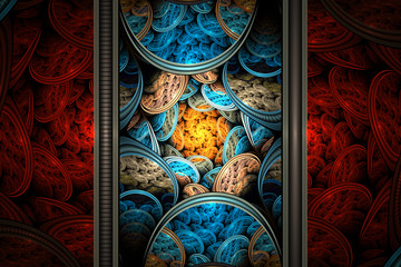 Computer generated fractal artwork